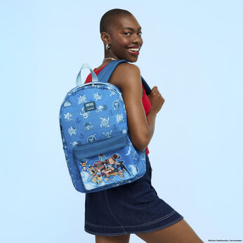 One Piece All-Over Print Nylon Full-Size Backpack, Image 2